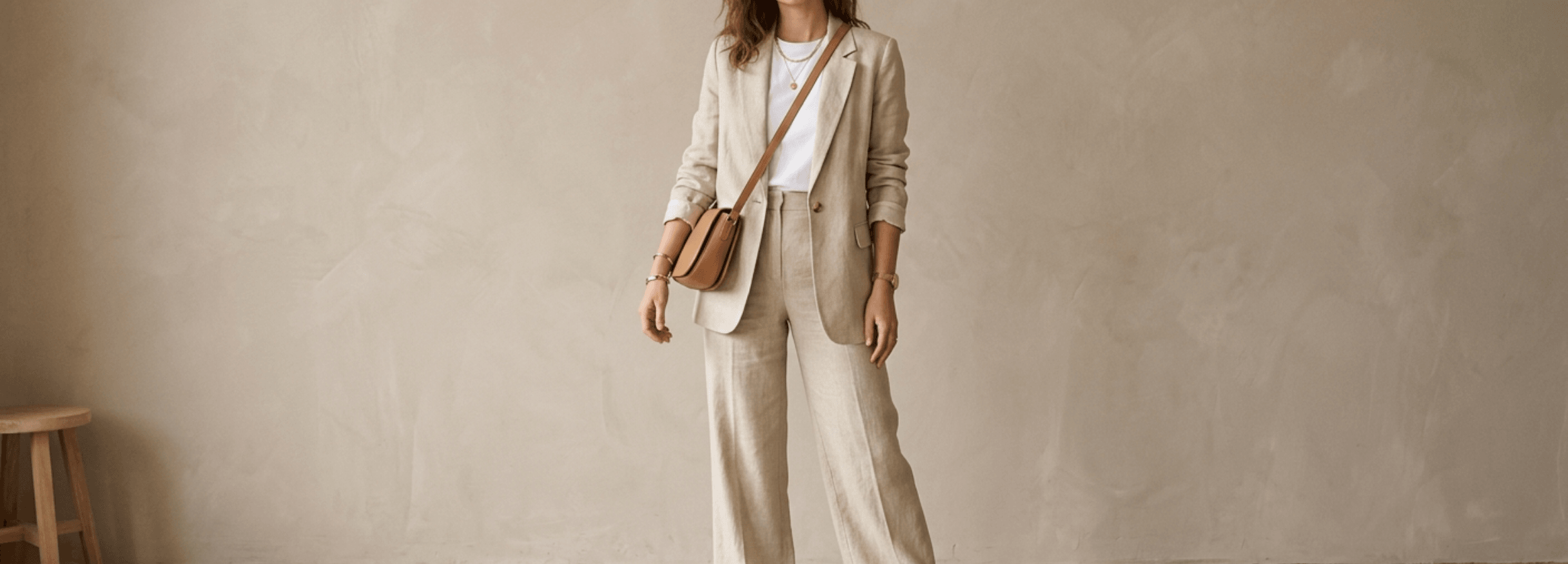 Look: Linen + Blazer
